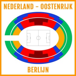 Nederland - Oostenrijk - ► olympiastadion - berlin